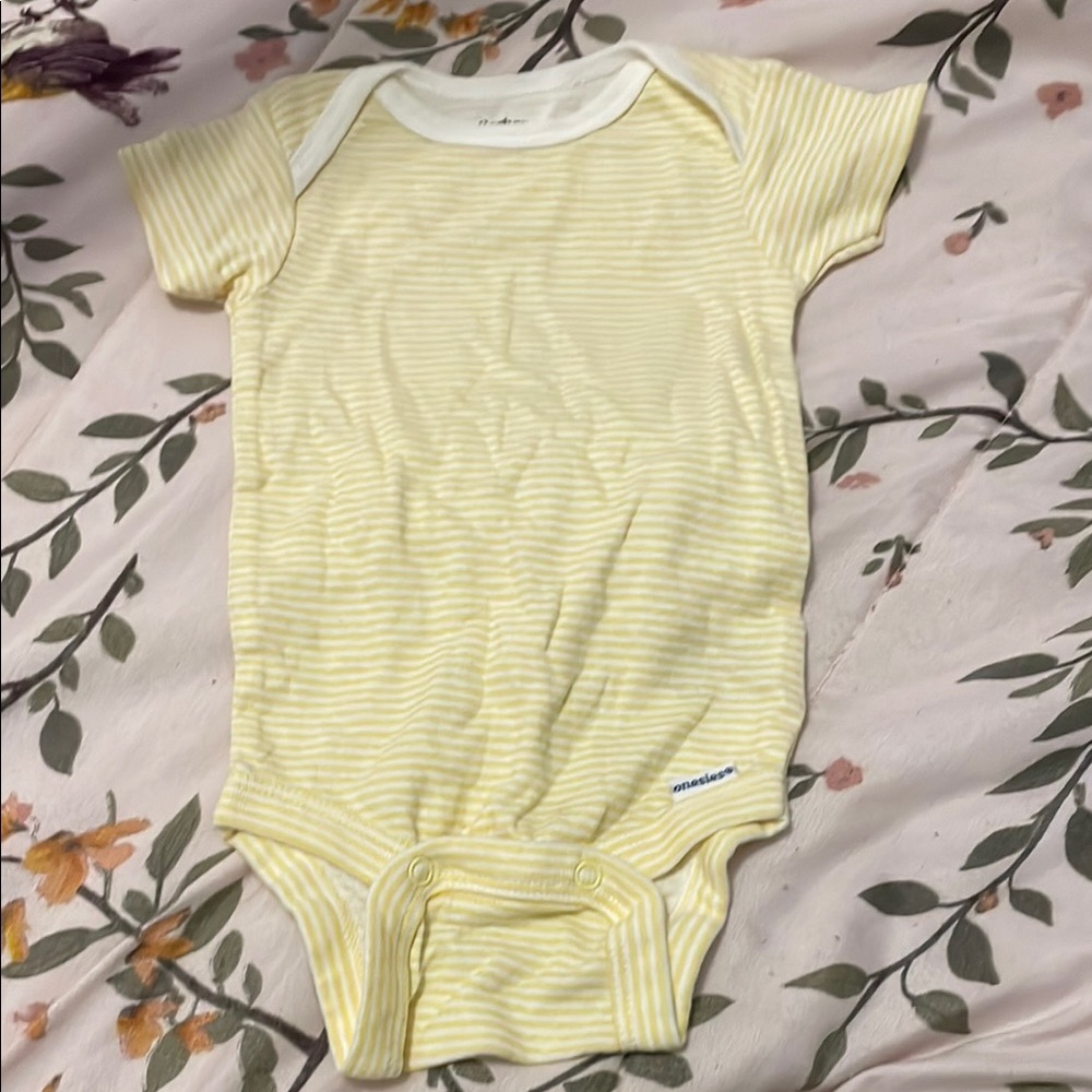 Gerber Yellow Bodysuit One Piece Essential
